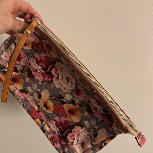 Cavalcanti leather Floral Handbag made in Italy - Picture 2 of 5